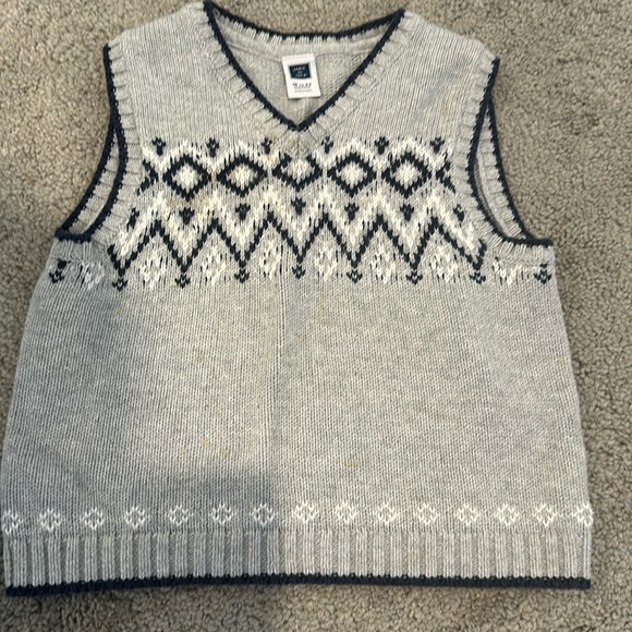 Janie and Jack sweater vest - Picture 1 of 2
